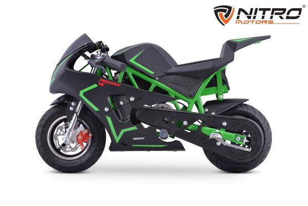 Nitro Motors Rocket VX 800W 36V E-Pocketbike Sport 2 Minibike